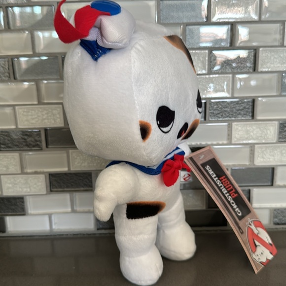 GHOSTBUSTERS Toasted Stay Puft Marshmallow Man Plush Doll Figure 10โ / BRAND NEW - Picture 5 of 14